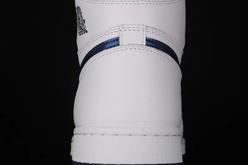 All categories Air Jordan Jordan series basketball shoes Air Jordan 1 High Air Jordan 1 Retro Metallic Navy AJ1 Joe 1 Navy Blue 555088-106